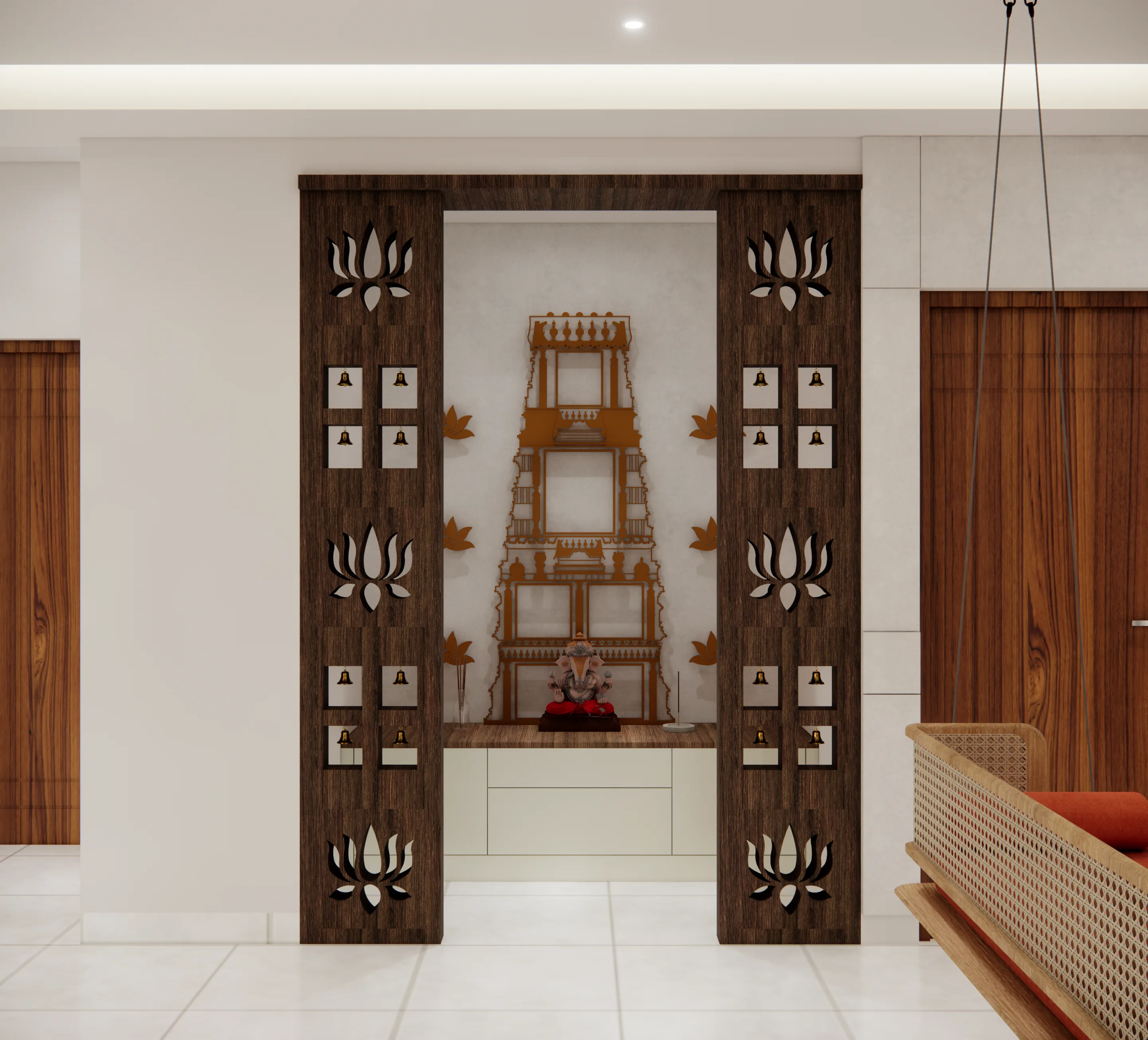 Pooja Room Design 1